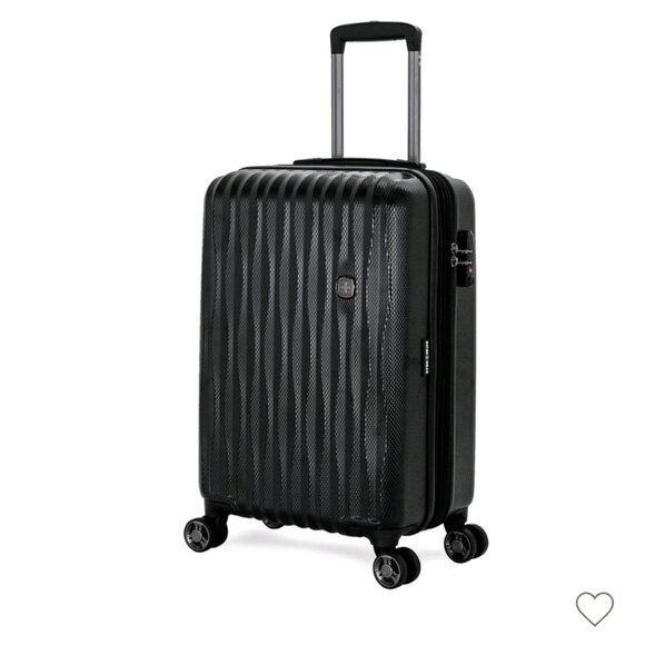 SWISSGEAR Energie Hardside Carry On Spinner Suitcase - Picture 1 of 4